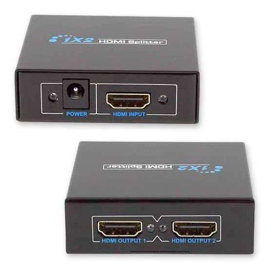 2 Port HDMI Splitter Adapter