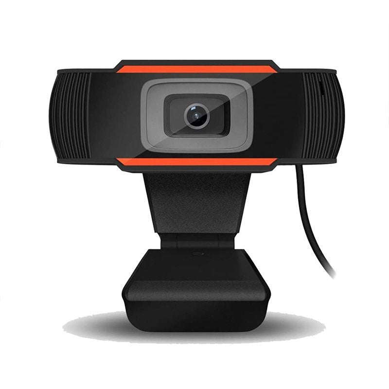 USB Webcam USB 2.0 Full HD 1080p With Built-in Mic - Black