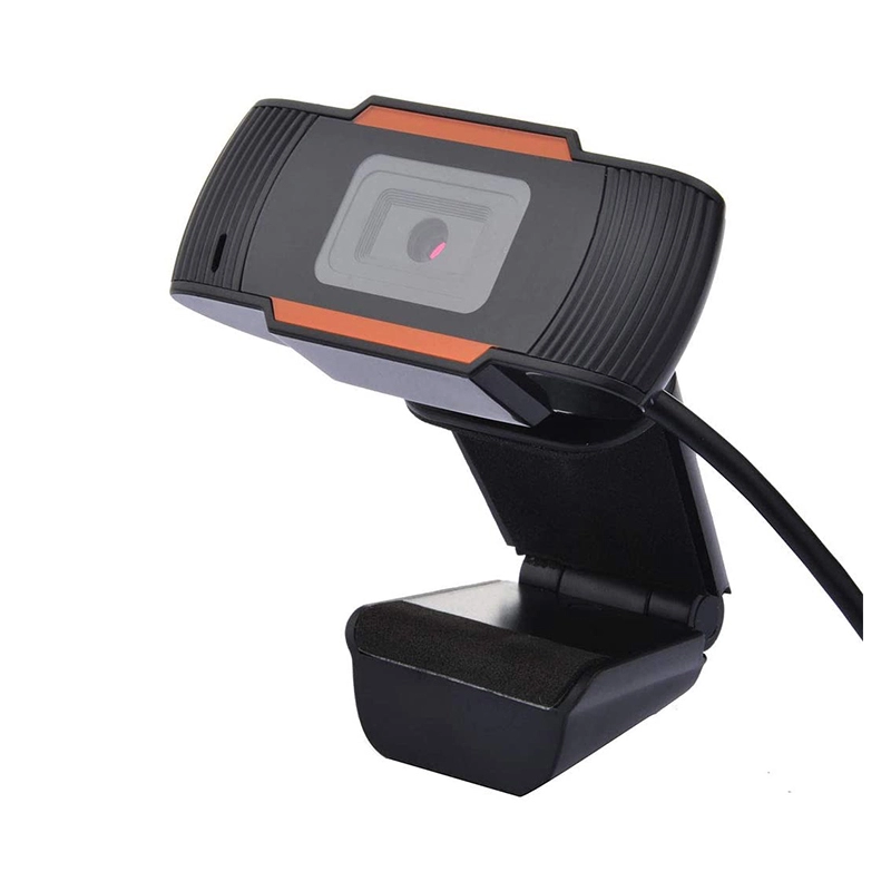 USB Webcam USB 2.0 Full HD 1080p With Built-in Mic - Black