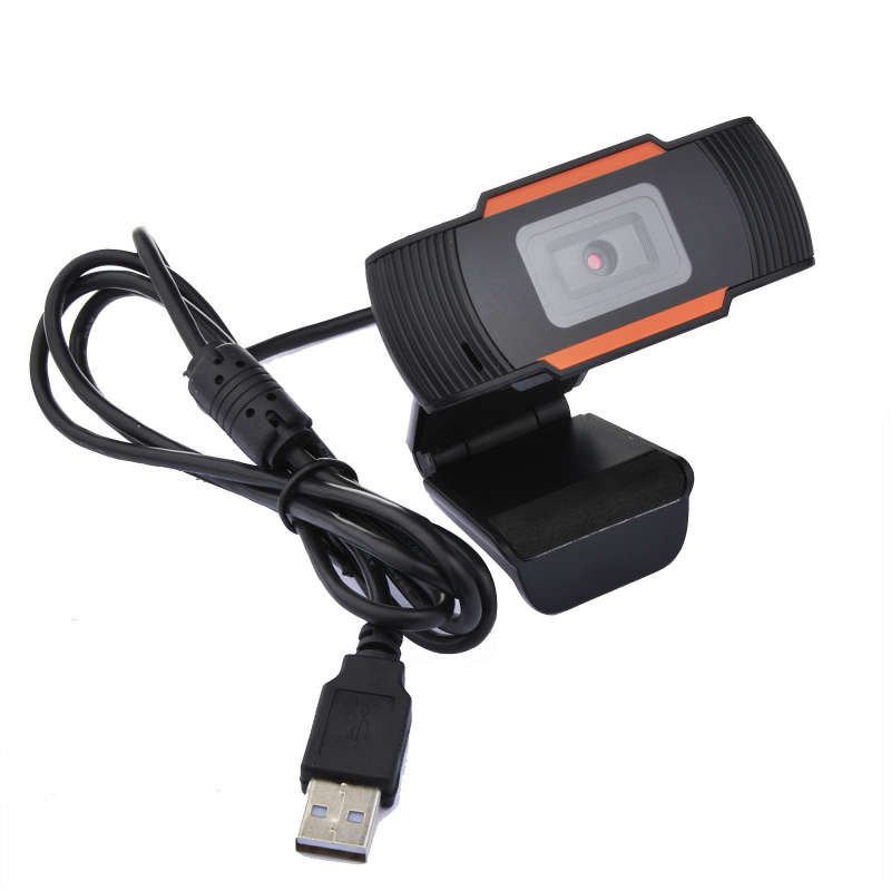 USB Webcam USB 2.0 Full HD 1080p With Built-in Mic - Black