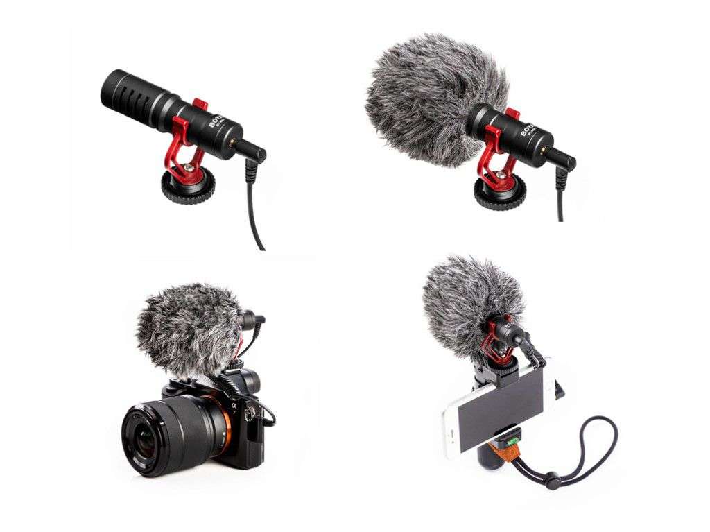 Boya BY-MM1 Cardioid Condenser Microphone- Black