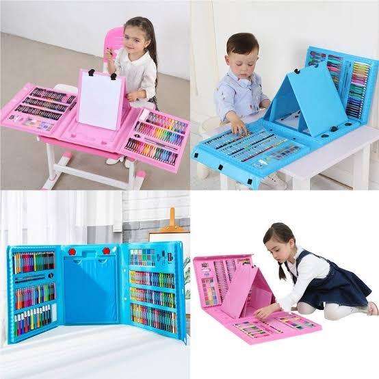 208 PCS Kid Art Set - Pink