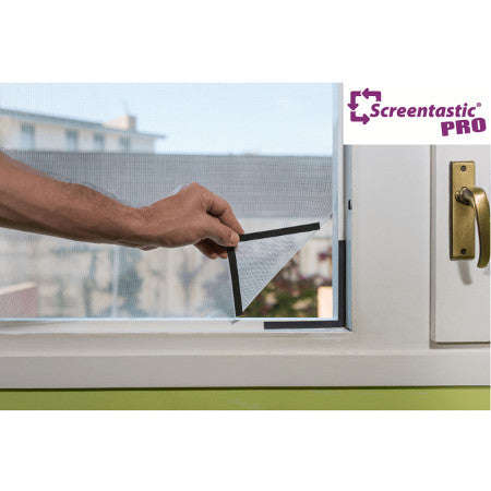 Magnetic mosquito net for windows with insect protection