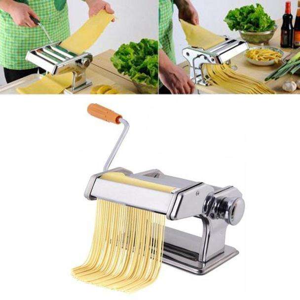 Stainless Steel Manual Pasta Machine - 150mm