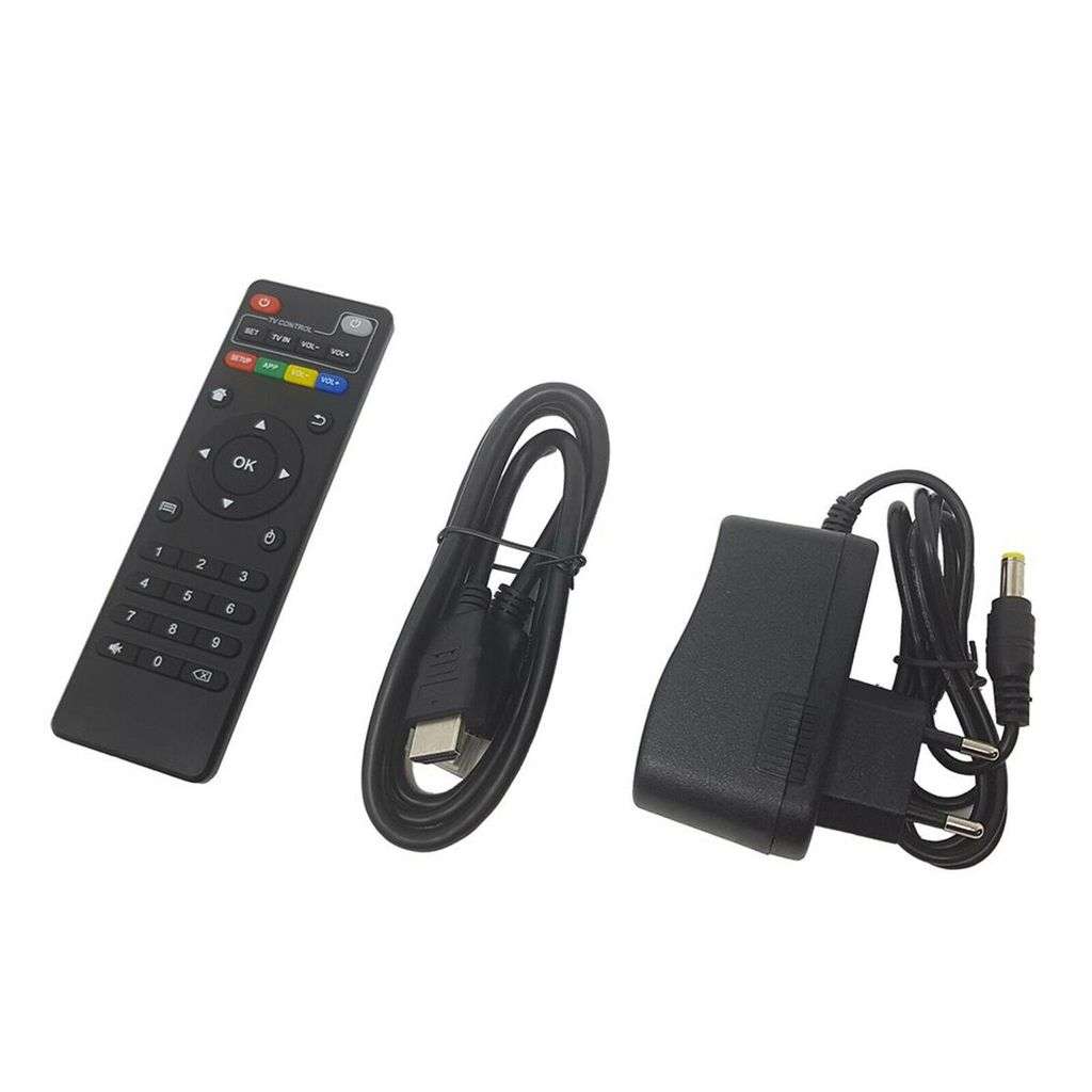 Andowl 4K Android TV Box Lite 4 GB Ram 64GB Rom With Free Wireless Keyboard- Q4Pro