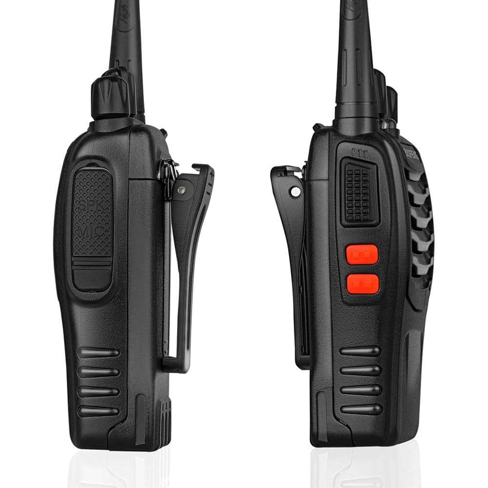 Baofeng Set of Two Professional Two Way Radio - With Earpiece