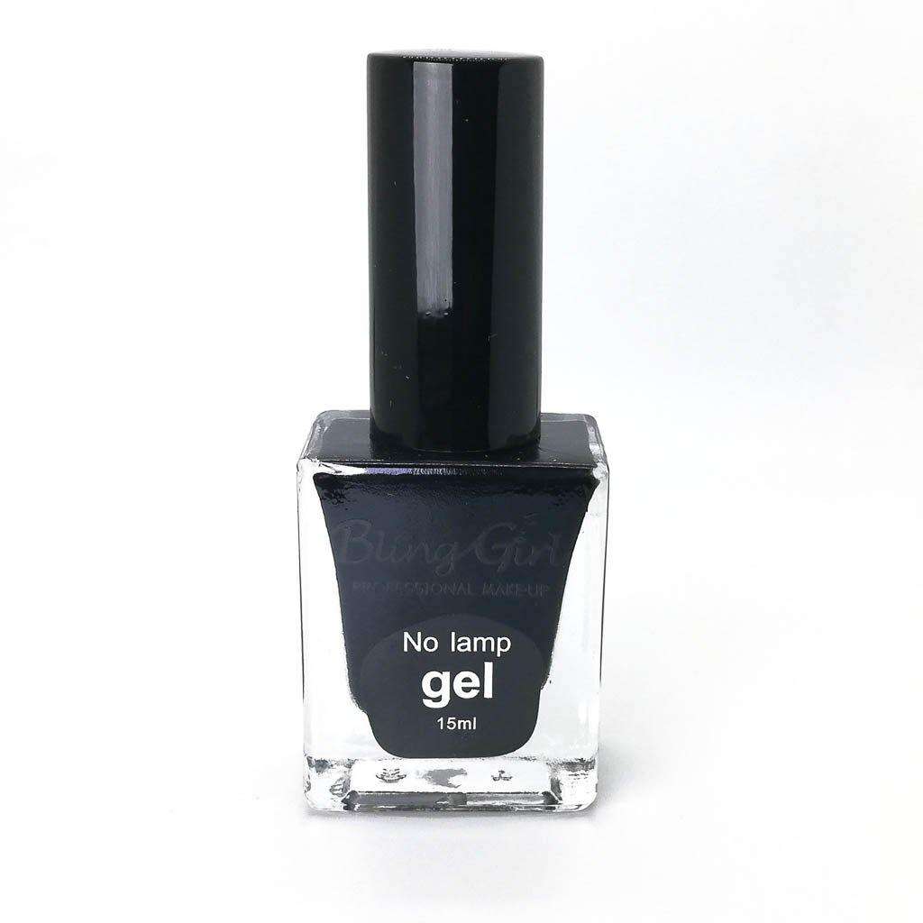 Bling Girl No Lamp Gel Nail Black (16)