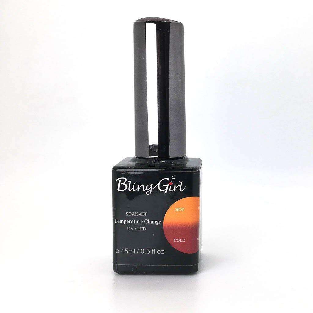Bling Girl Temperature Change Nail Polish (Honey/Spice) 72