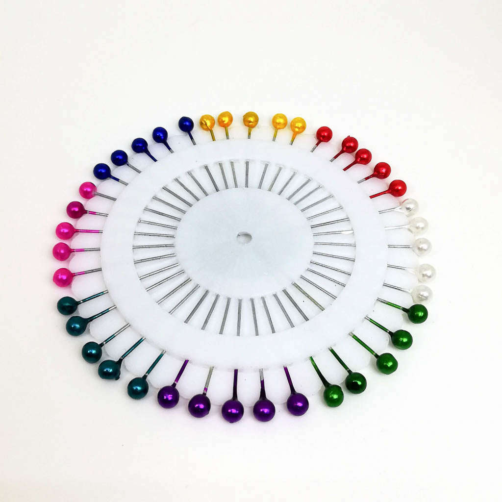 Scarf Pins Multicolored (40 pack)