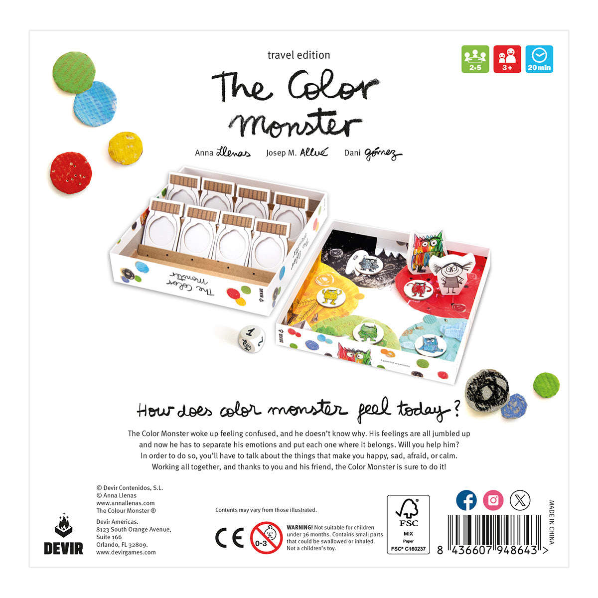 The Color Monster: Travel Edition