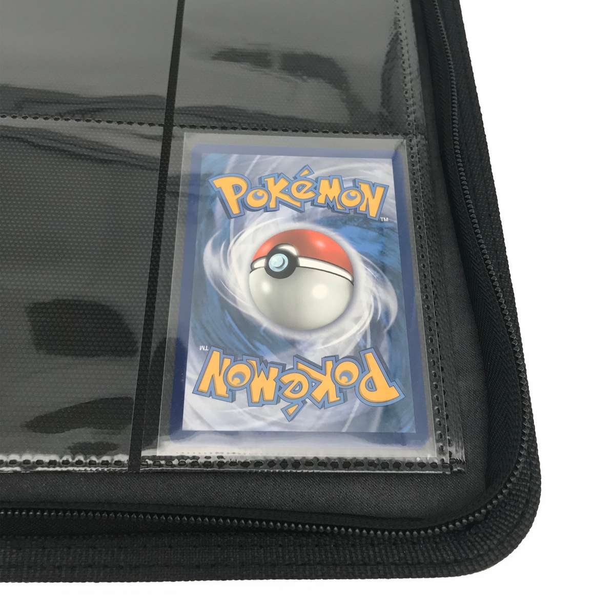Level Up 4 Pocket Zip Card Binder | Diamond Series | 160 cards | Midnight Blue