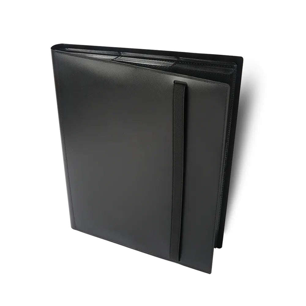 Level Up 9 Pocket Side Loading Card Binder | 360 cards | Black