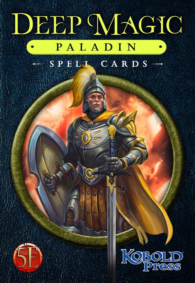 Deep Magic Spell Cards: Paladin (D&D 5E Compatible)