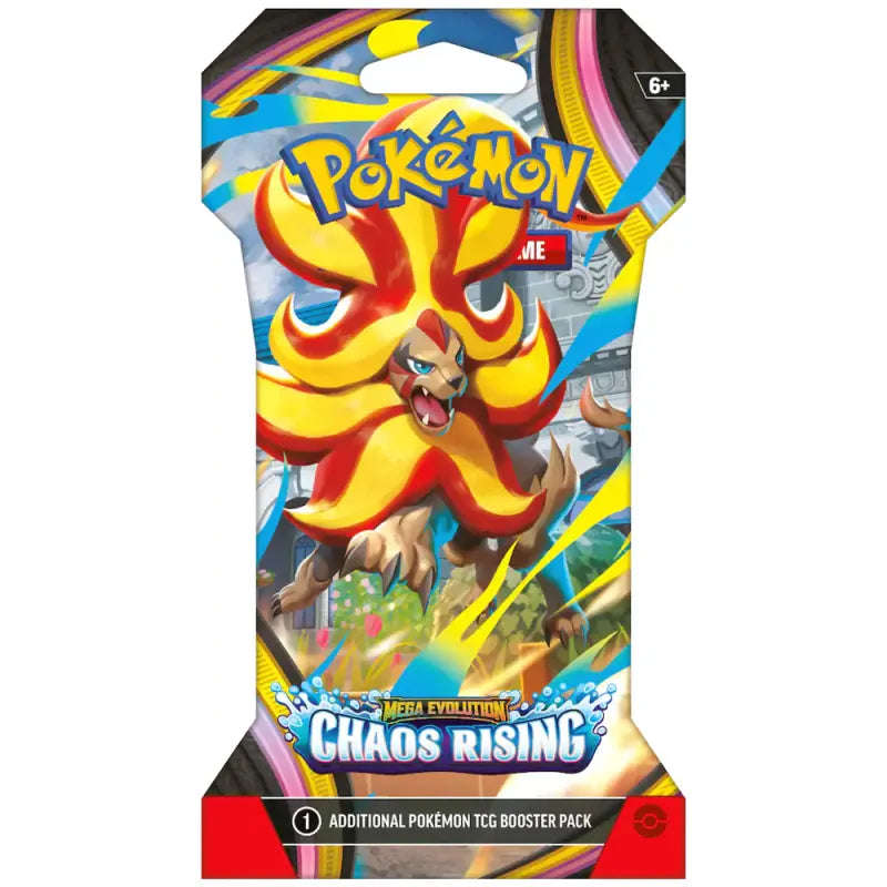 Pokémon TCG Mega Evolution Chaos Rising - Sleeved Booster Pack