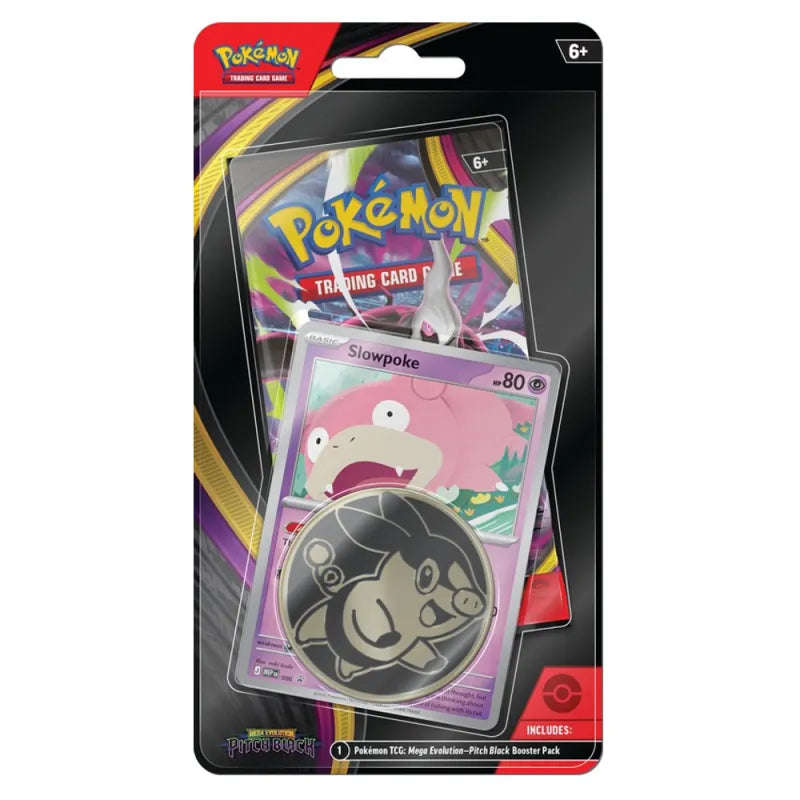 Pokemon TCG: Mega Evolution Pitch Black Checklane Blister - Slowpoke