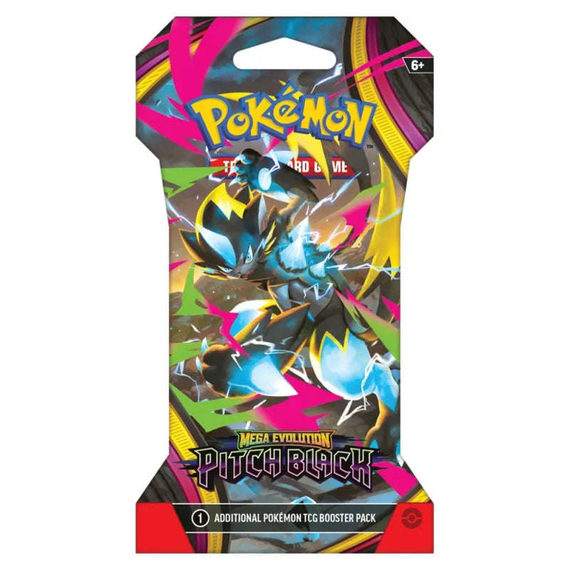 Pokémon TCG Mega Evolution Pitch Black - Sleeved Booster Pack