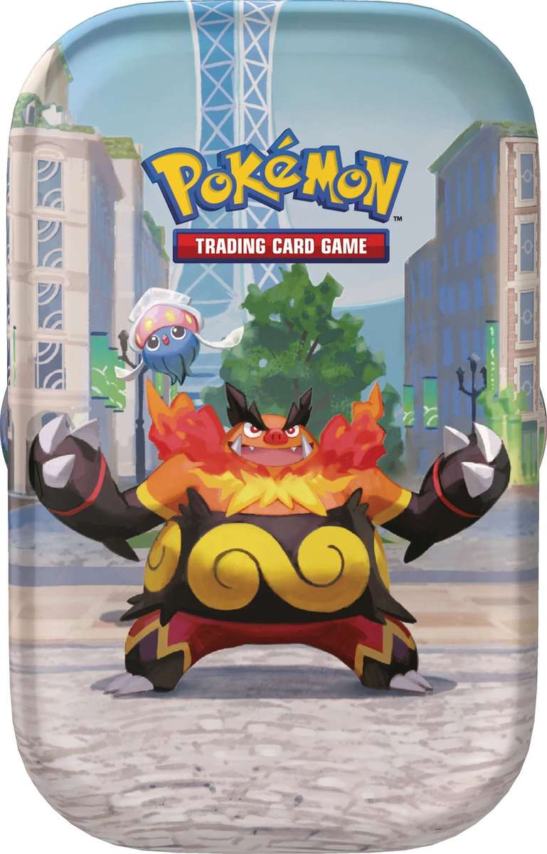 Pokemon TCG: Mega Evolution - Lumiose City Mini Tins Case