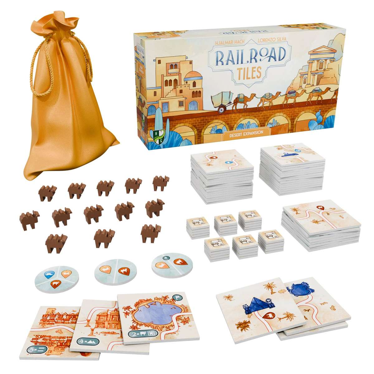Railroad Tiles: Desert Expansion