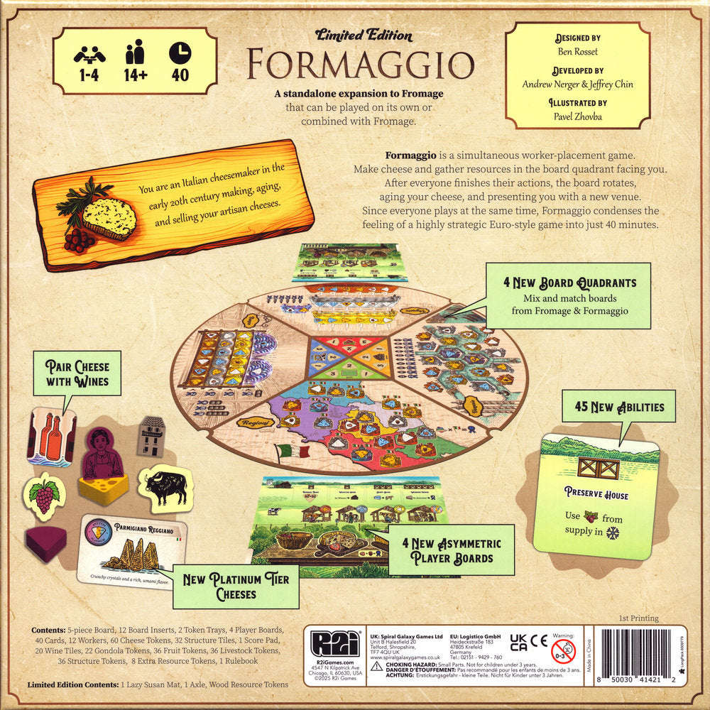 Formaggio (Limited Edition)