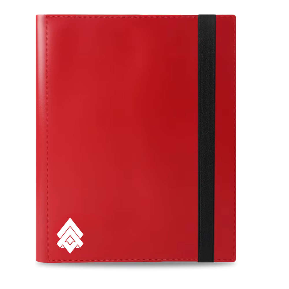 Level Up 9 Pocket Side Loading Card Binder | 360 cards | Red