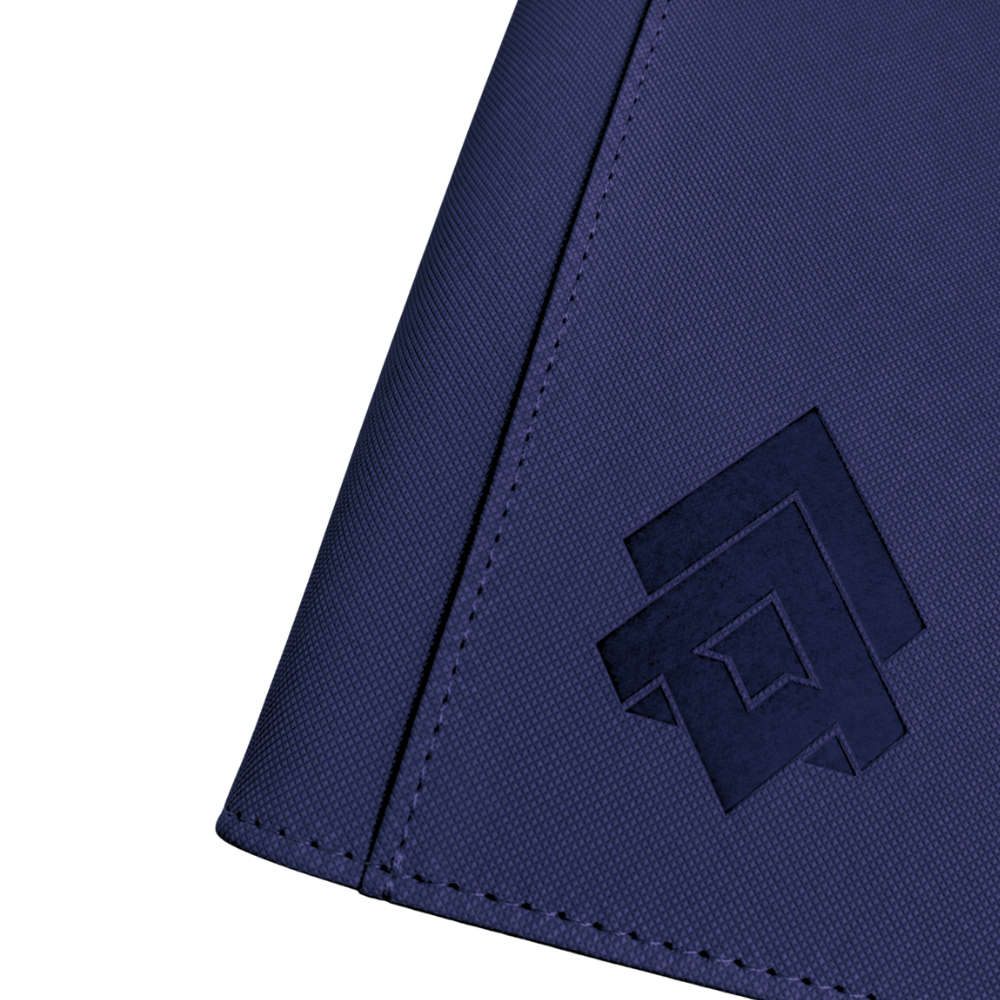 Level Up 4 Pocket Zip Card Binder | Diamond Series | 160 cards | Midnight Blue
