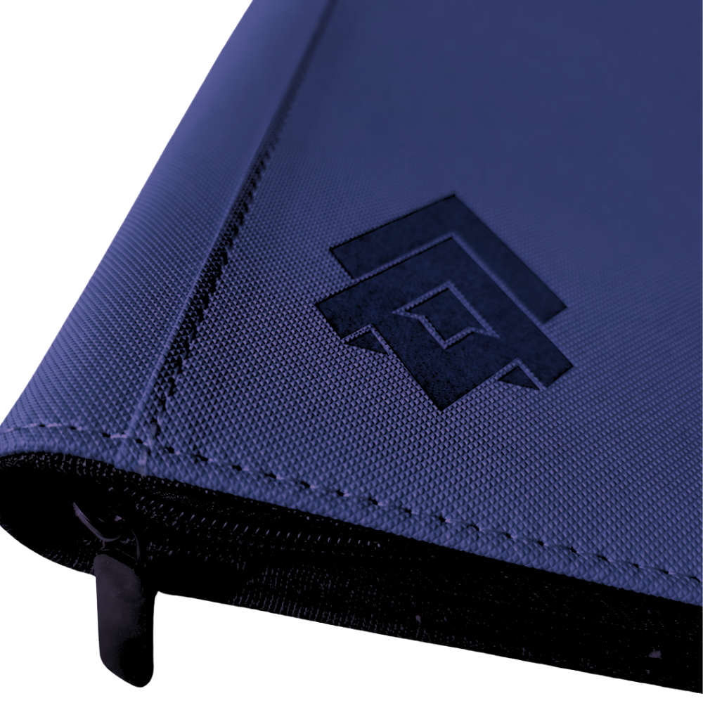Level Up 4 Pocket Zip Card Binder | Diamond Series | 160 cards | Midnight Blue