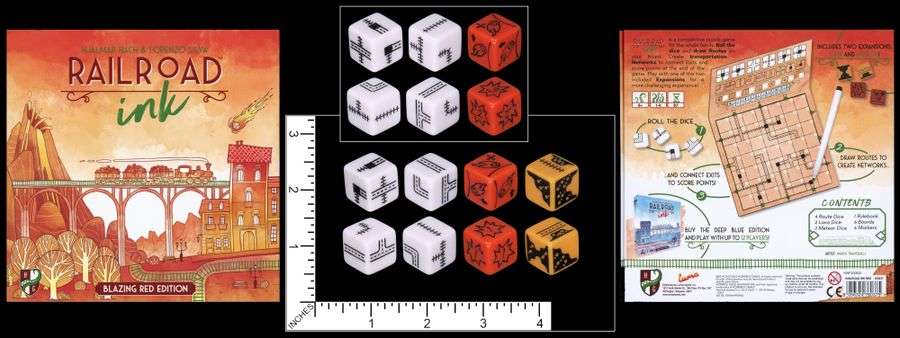 RAILROAD INK - BLAZING RED EDITION