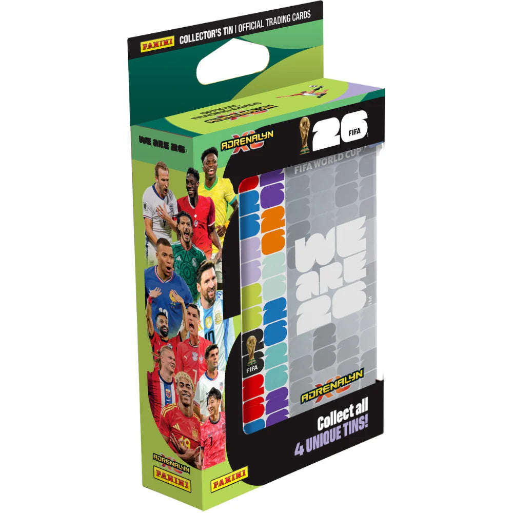 Fifa World Cup 2026: Adrenalyn XL Official Trading Card Game | Pocket Tin (One at Random)