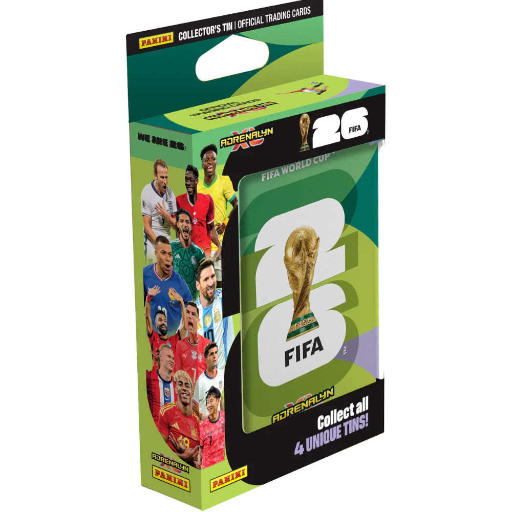 Fifa World Cup 2026: Adrenalyn XL Official Trading Card Game | Pocket Tin (One at Random)