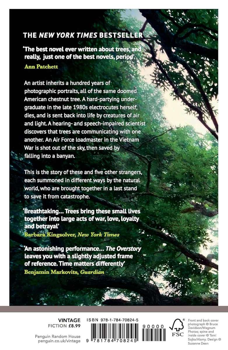 The Overstory (Paperback) by Richard Powers (SECOND HAND)