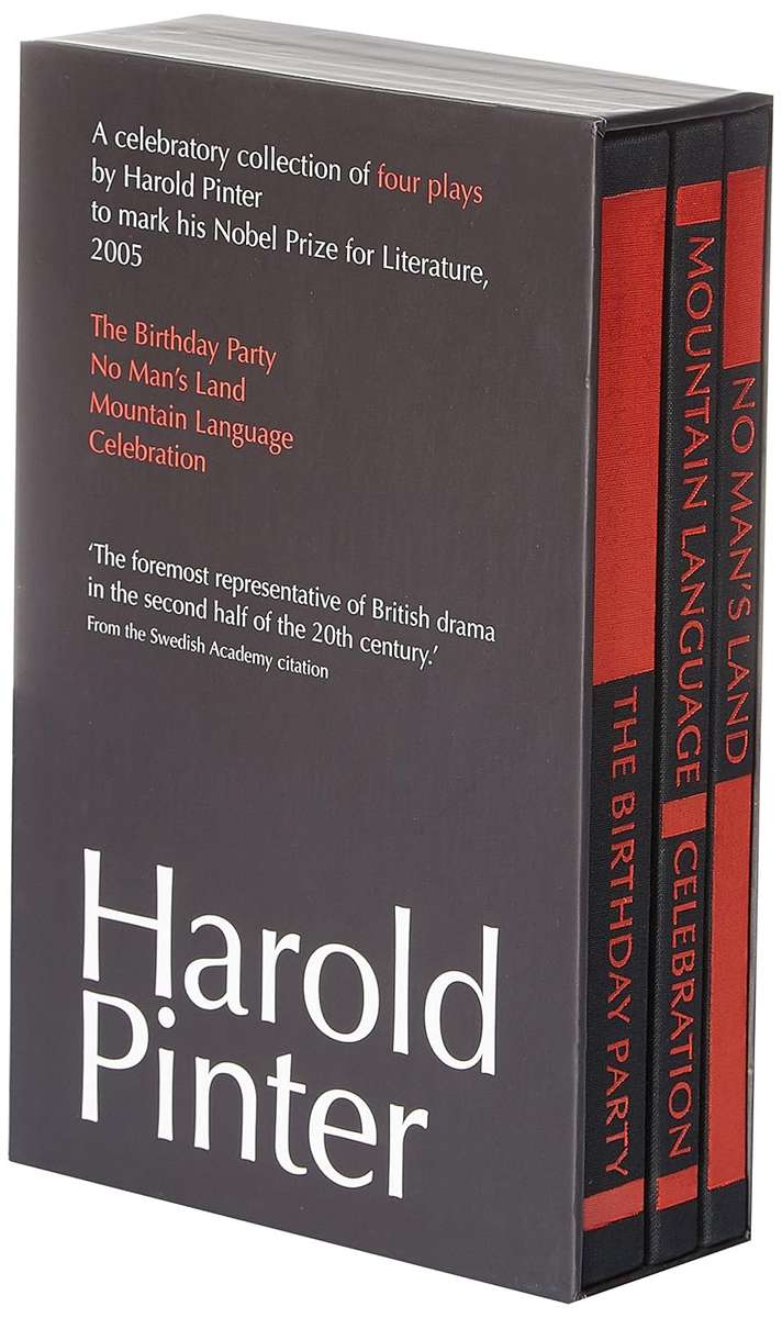 Harold Pinter Box Set: The Birthday Party, No Man's Land, Mountain Language and Celebration by Ha...