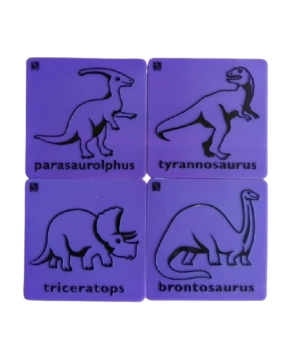 Dinosaur Gift Set for Kids | Activity Book, Rubbing Plates, Trump Cards & More
