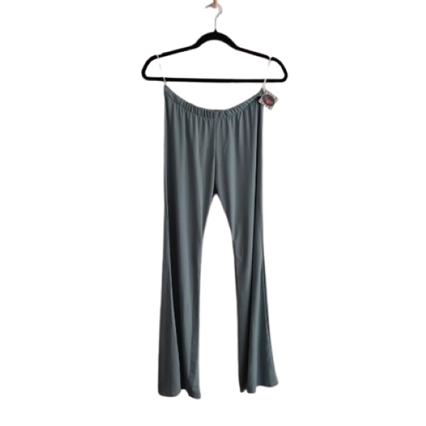 Sleeveless Shift Dress & Pants & Lace Jacket - Sage - L