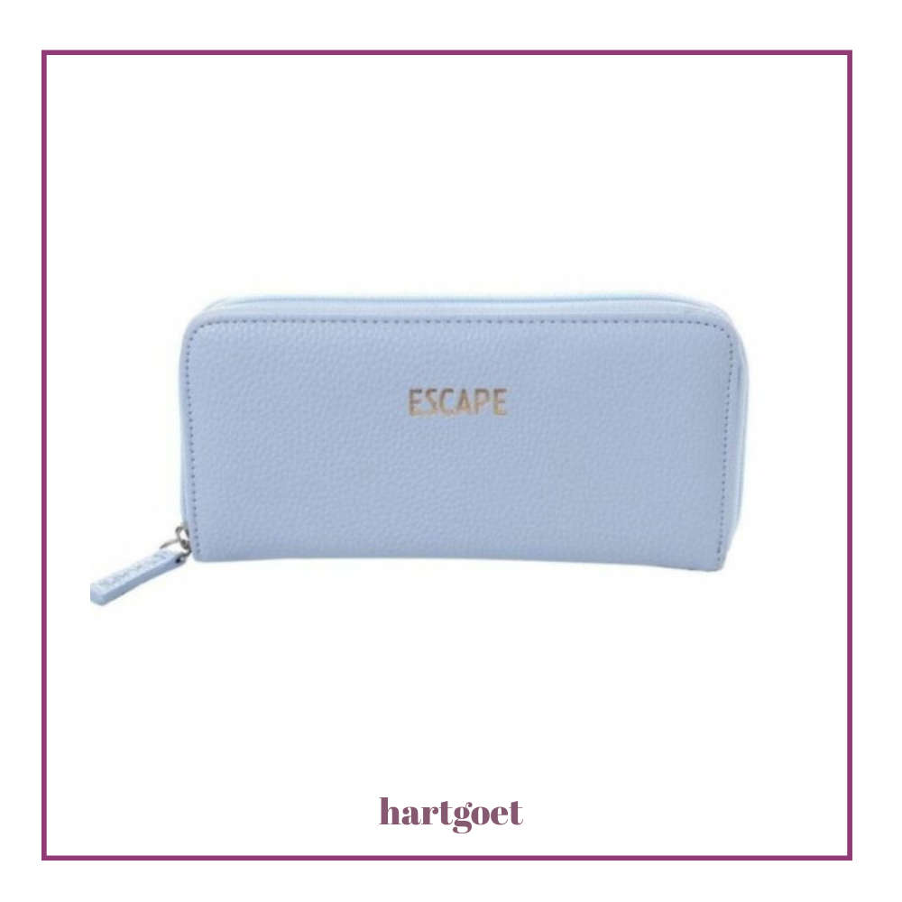 Escape One Zip Wallet - Light Blue