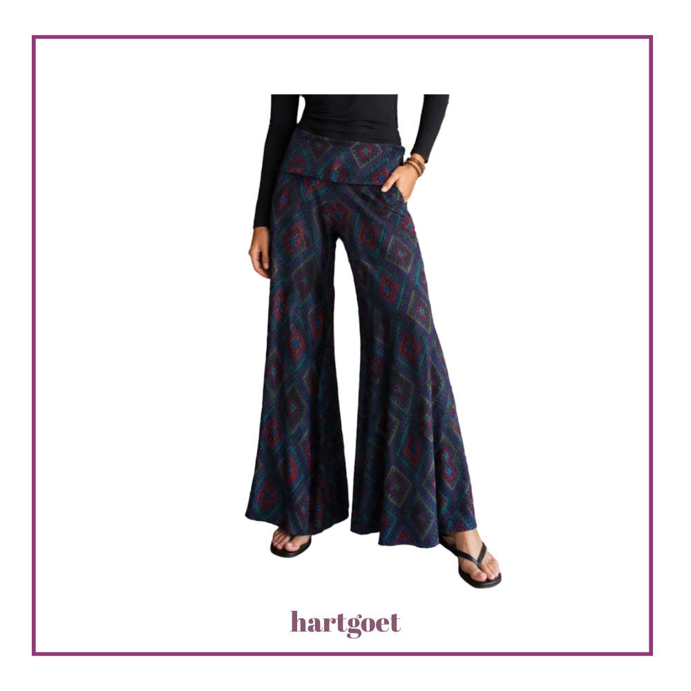 Pants With Geometric Print