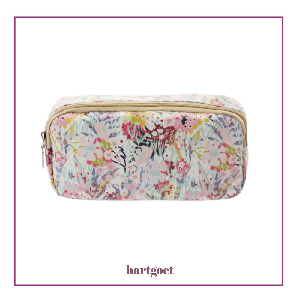 SoGood-Candy - Long Round Purse - Pastel Ditsy