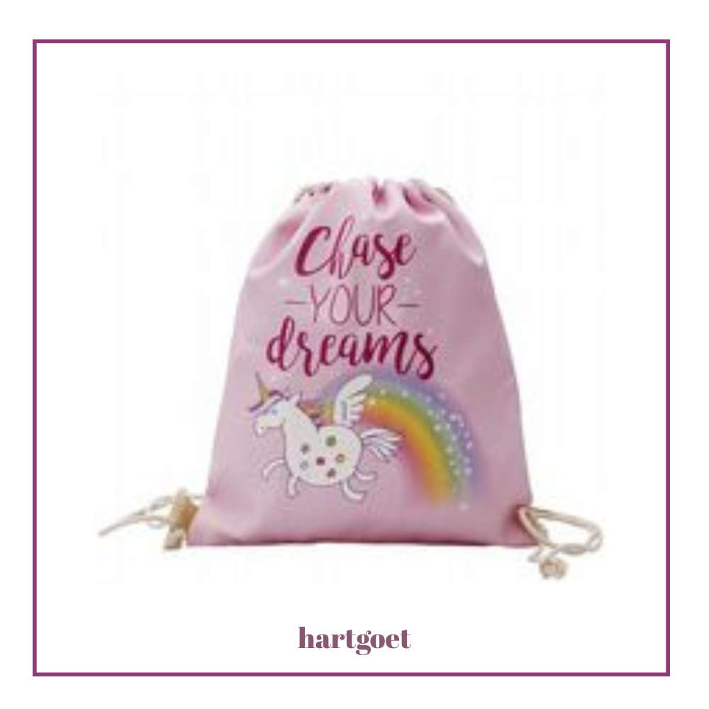 Drawstring bag - unicorn