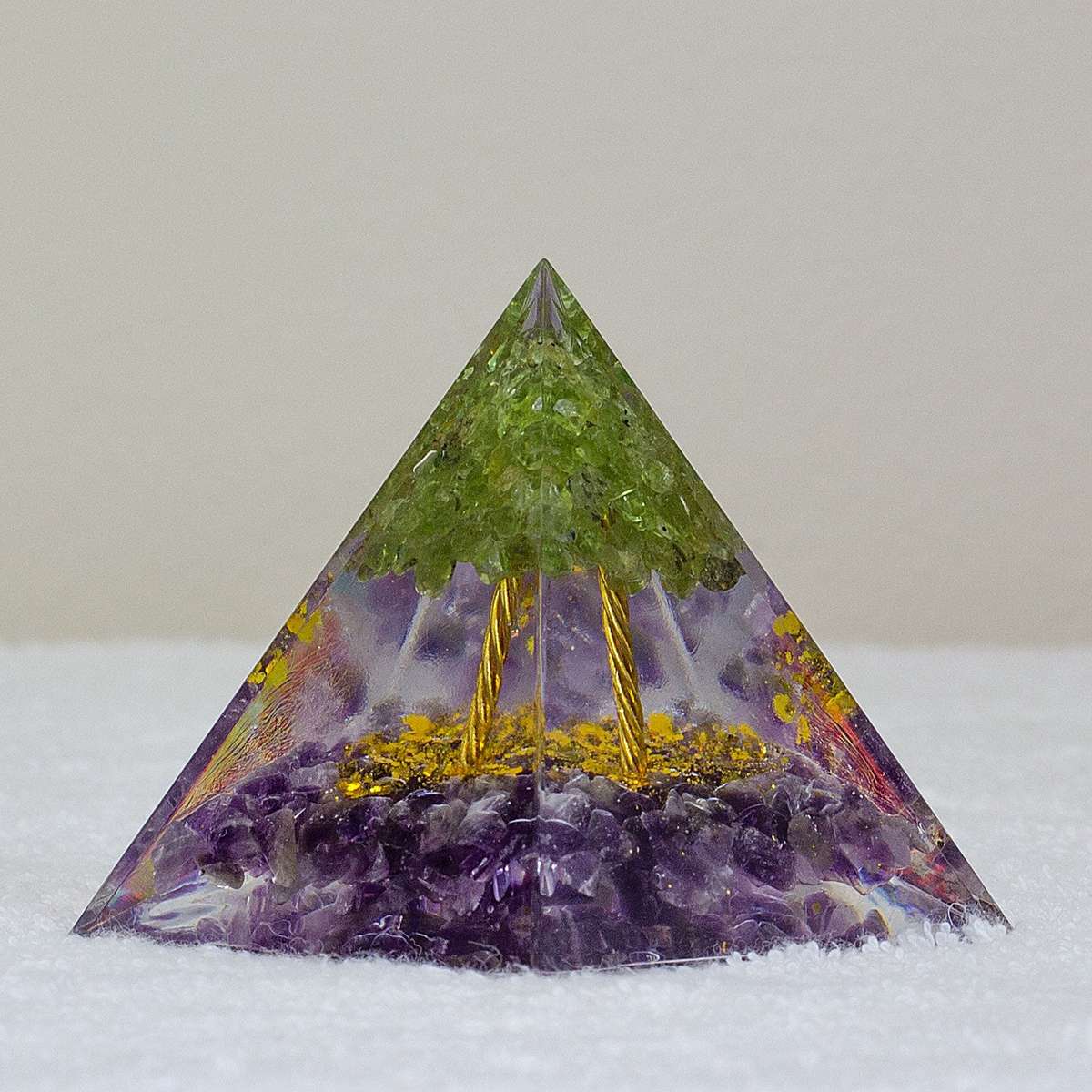 Orgonite Pyramid - Amethyst