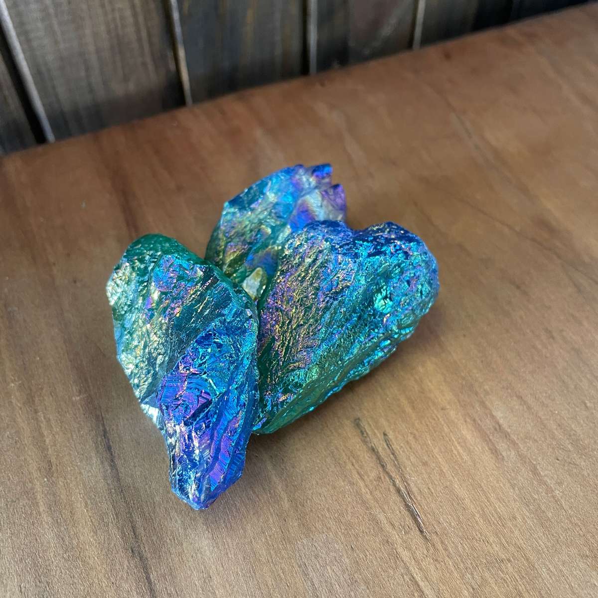 Aura Quartz Rough Points