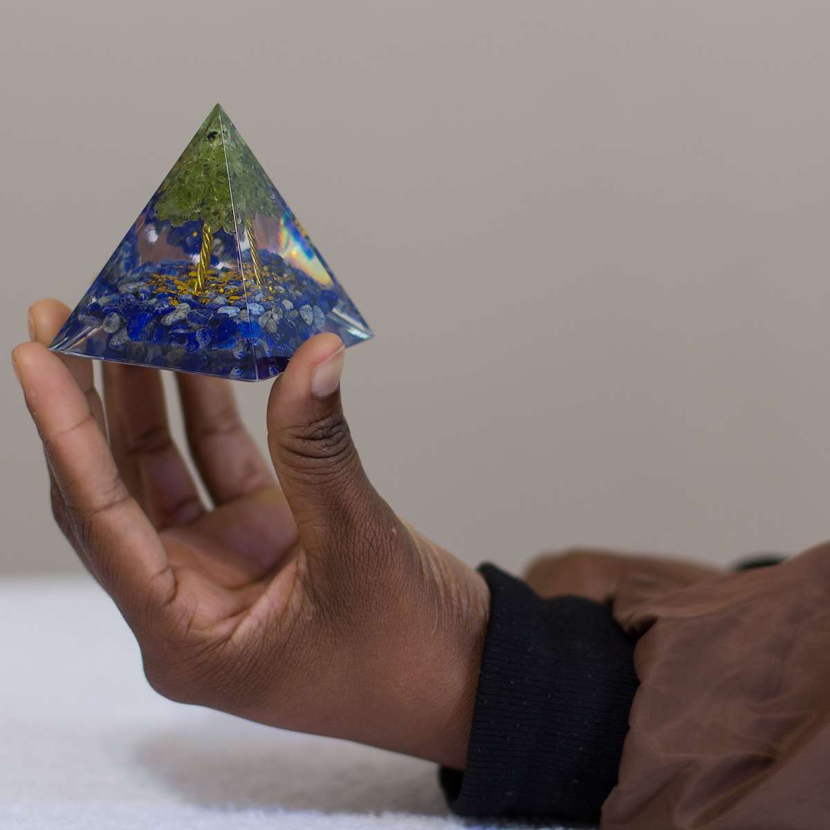 Orgonite Pyramid - Lapis Lazuli