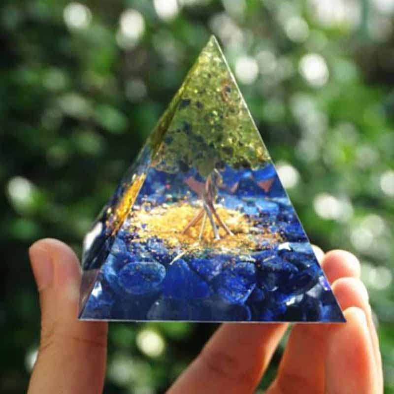 Orgonite Pyramid - Lapis Lazuli