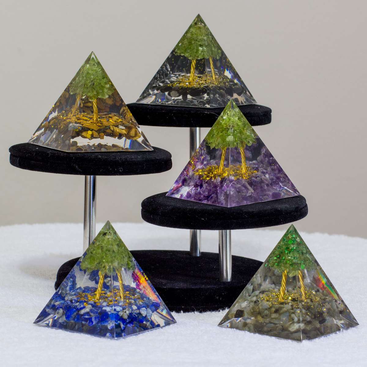 Orgonite Pyramid - Amethyst