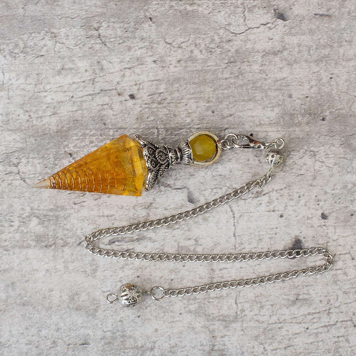 Pendulum - Citrine - Resin