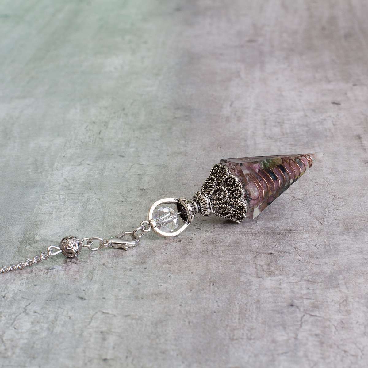 Pendulum - Tourmaline - Resin