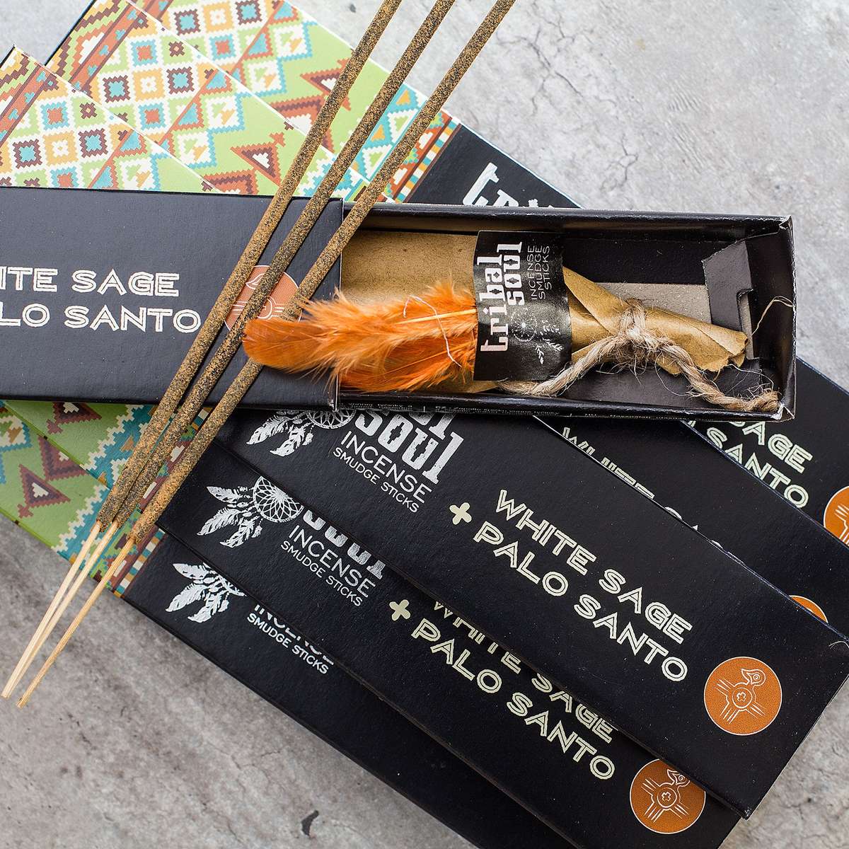 Tribal Soul - White Sage & Palo Santo Incense Sticks