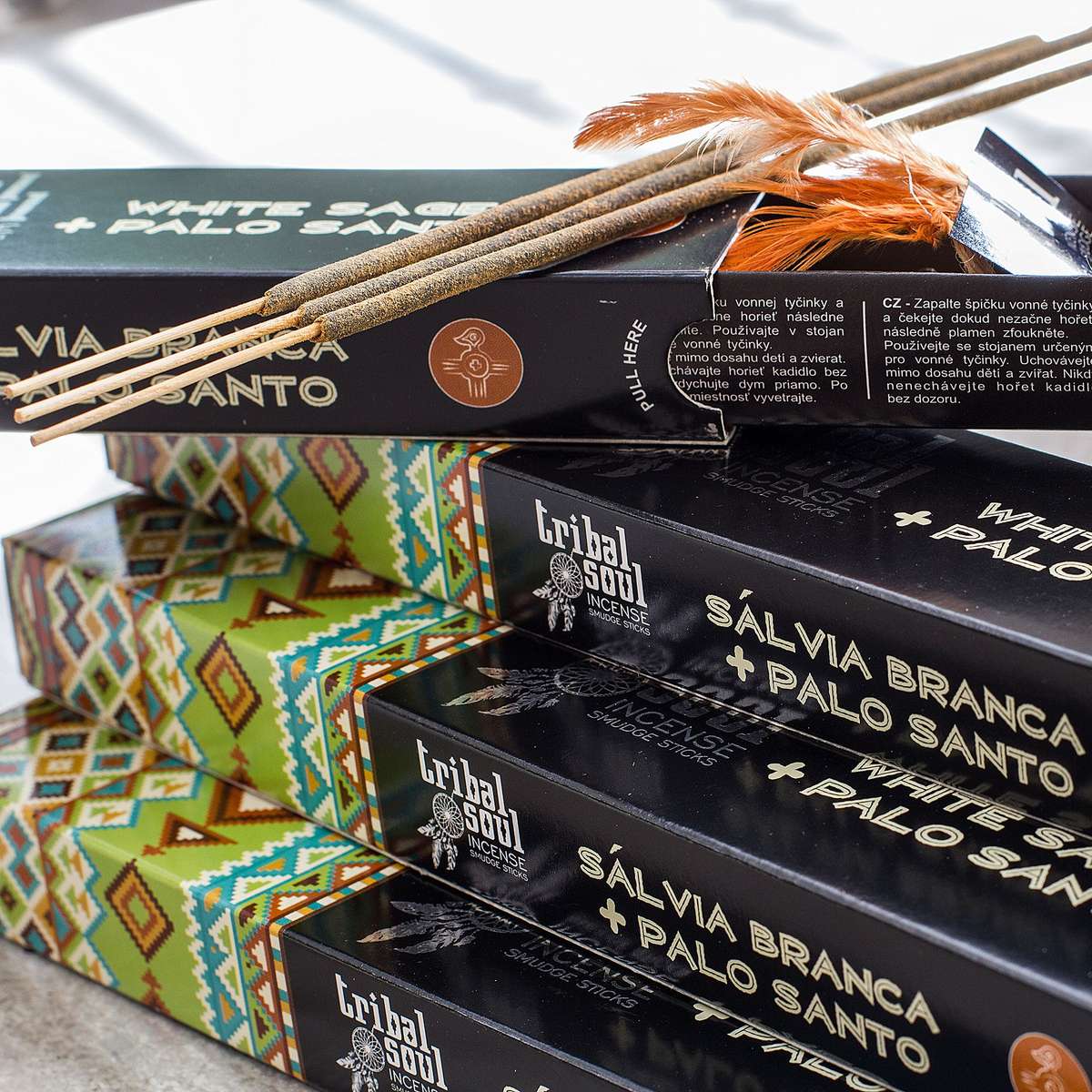 Tribal Soul - White Sage & Palo Santo Incense Sticks