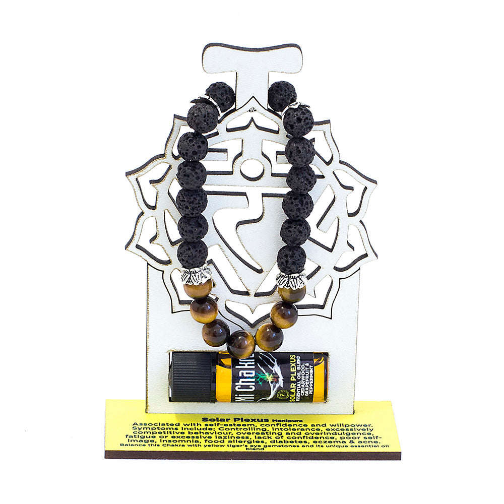 Solar Plexus Chakra Diffuser Bracelet