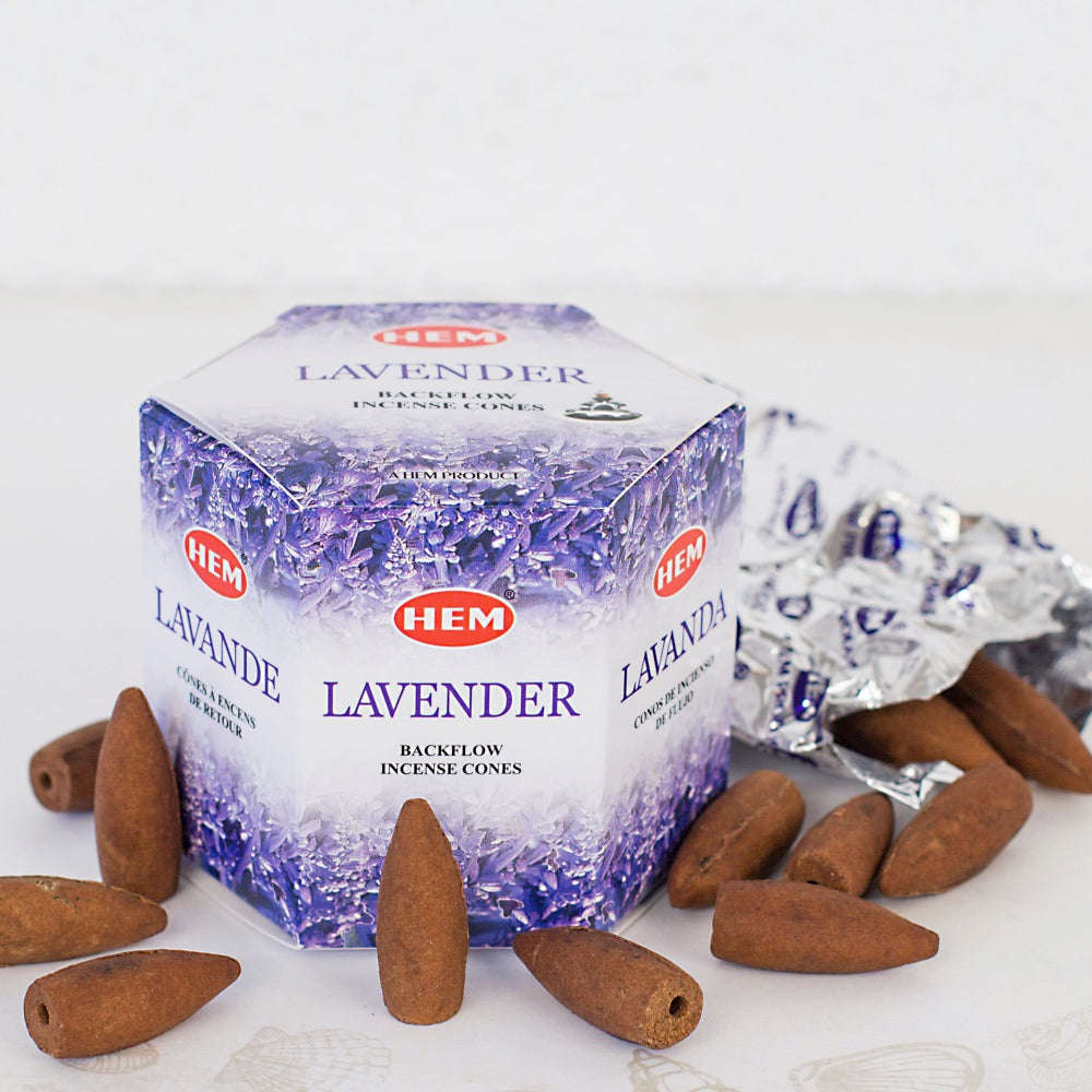 Lavender Back-flow Incense Cones