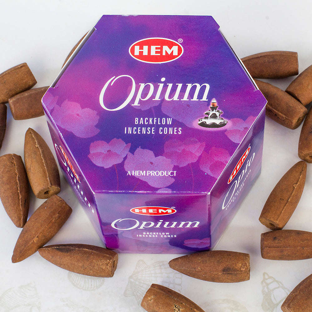 Opium Back-flow Incense Cones