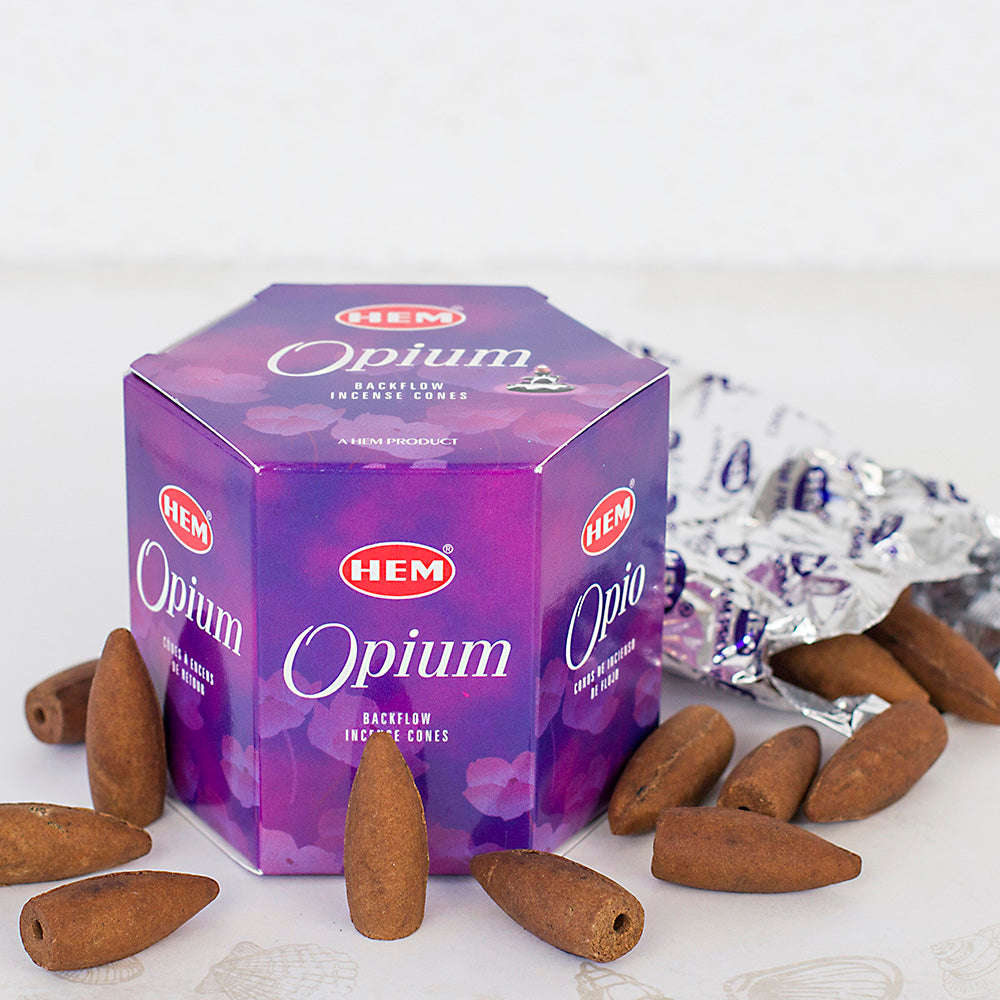 Opium Back-flow Incense Cones